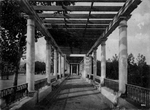 notas cordobesas: LA PÉRGOLA DE LOS JARDINES DEL DUQUE DE RIVAS.